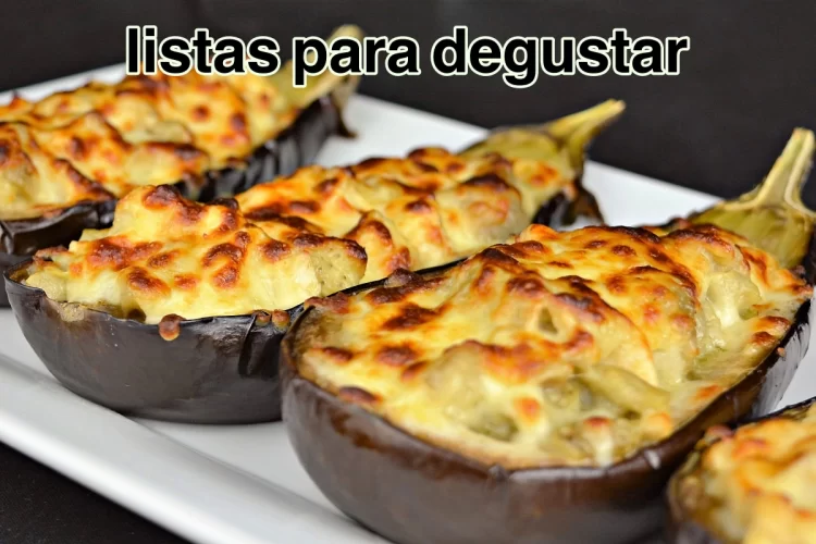 3 Berenjenas Rellenas Listas Para Degustar