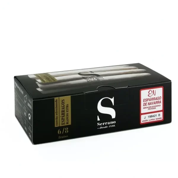 12 Latas De Esparrago De Navarra Blanco Extra 68 Frutos 12 Kilo