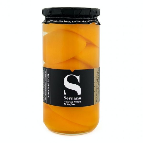 6 Frascos Con Melocoton En Almibar Extra 6 8 Mitades