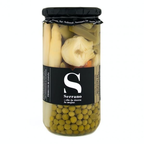 6 Frascos Con Menestra De Verduras Kilo