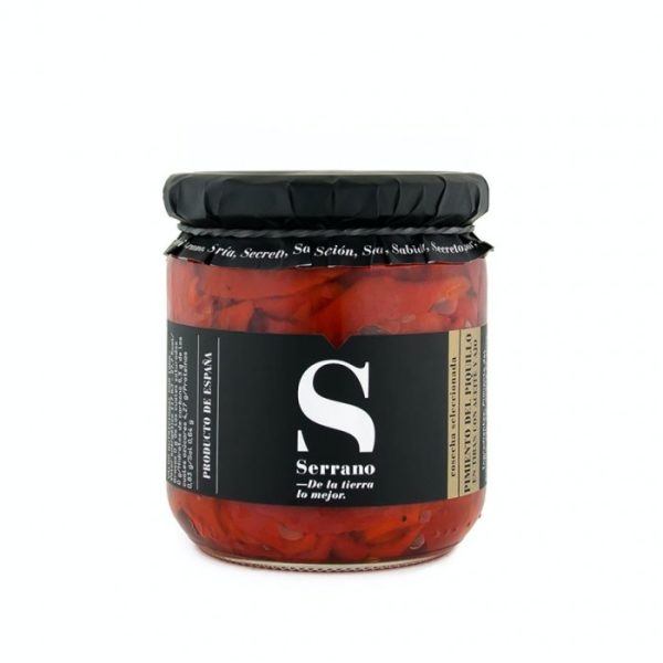 6 Frascos De Pimiento Del Piquillo En Tiras Cristal 1 2 Kg