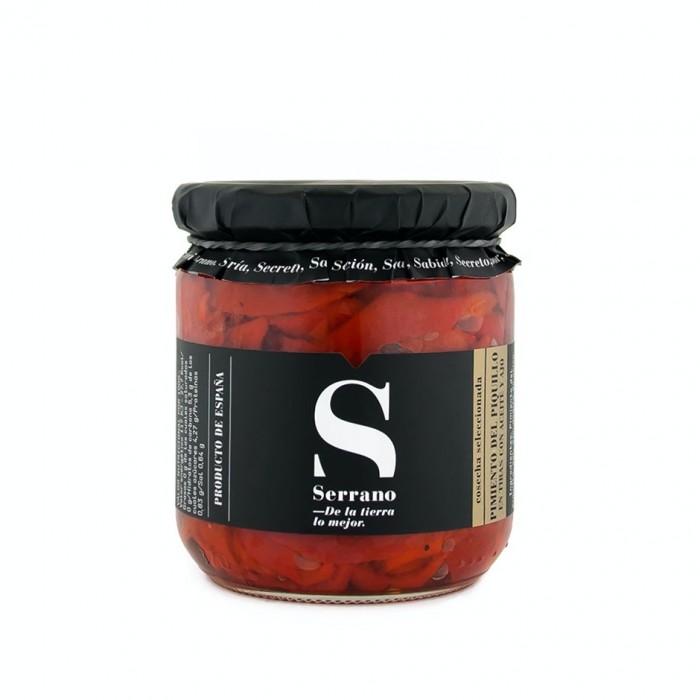 6 Frascos De Pimiento Del Piquillo En Tiras Cristal 1 2 Kg 6 Frascos De Pimiento Del Piquillo En Tiras Cristal 1 2 Kg