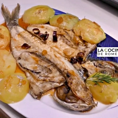 Besugo Al Horno Para Navidad