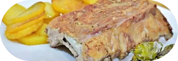 Costilla De Cerdo Flotante
