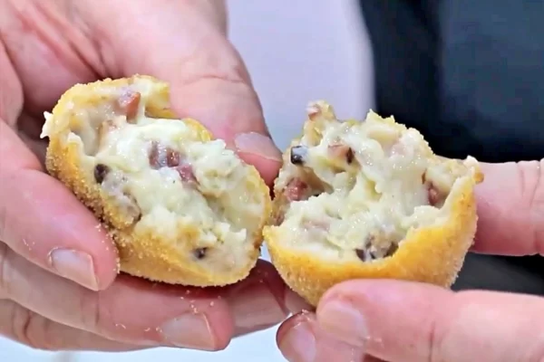 Croquetas De Setas Al Ajillo Y Jamon