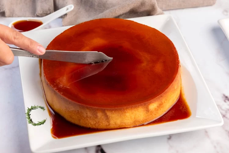Flan De Queso Redondo Grande