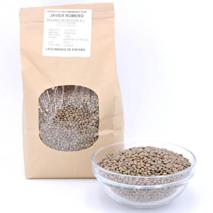 Lentejas Pardinas 1 Kg Lentejas Pardinas con cultivo controlado 1 Kg