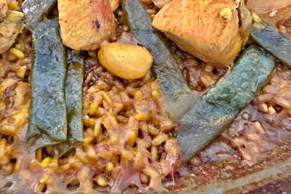 Paella Valenciana Detalle
