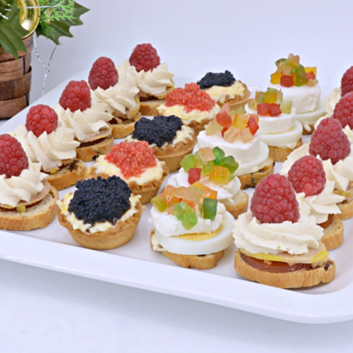 Canapes Para Navidad Extras