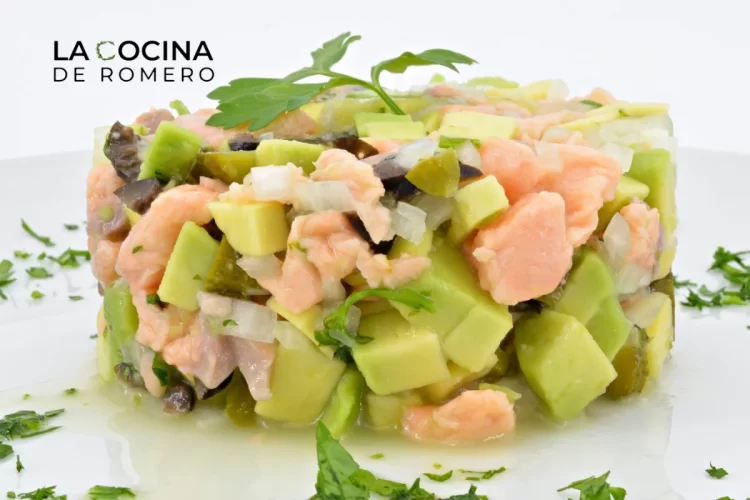 Tartar De Salmon Receta De Javier Romero