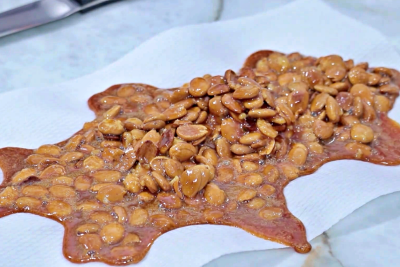 Turron De Guirlache Extendemos La Mezcla