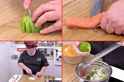 Tartar De Salmon Paso A Paso 1