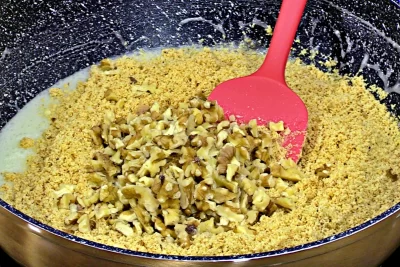 Turron De Nata Y Nueces Paso 3