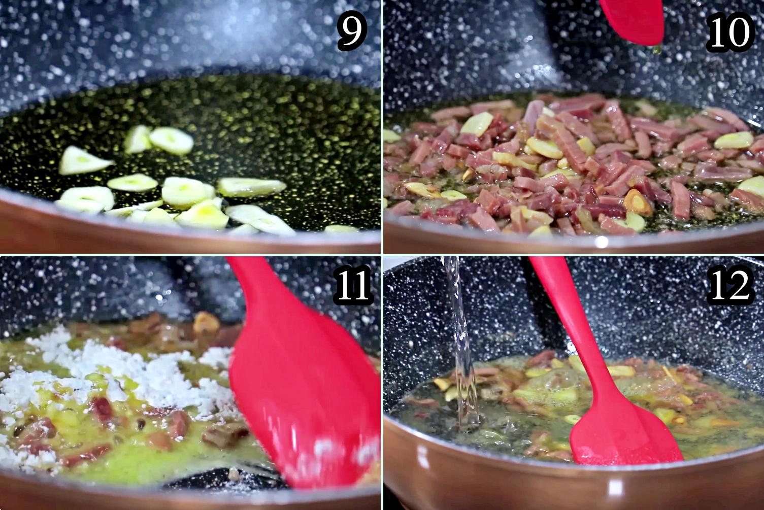 Alcachofas Salteadas Con Jamon 3