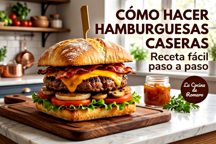 Como Hacer Hamburguesas Caseras Paso A Paso